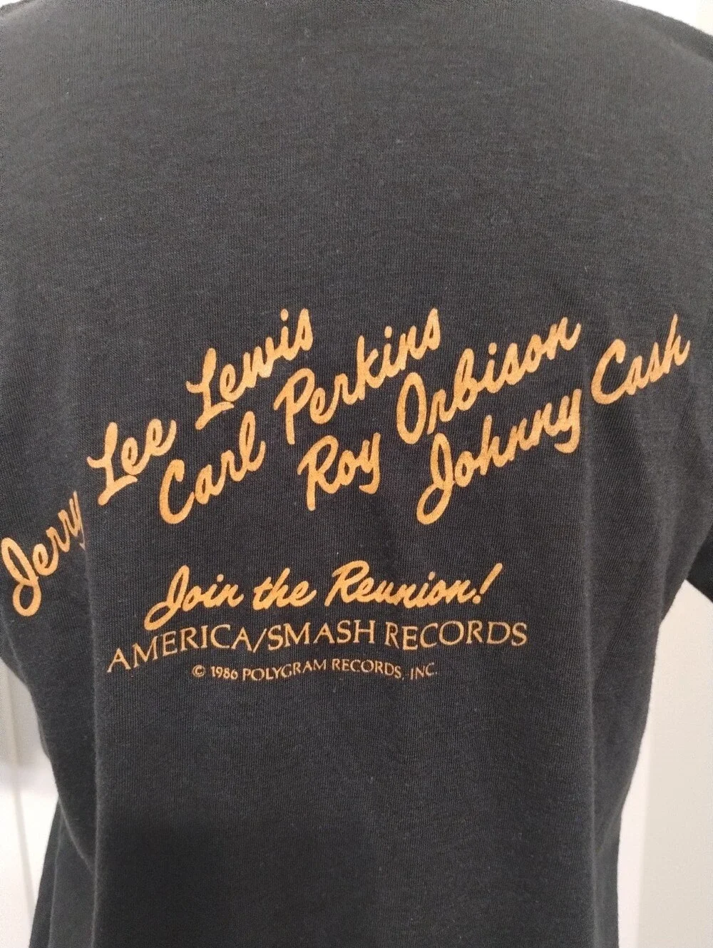 Vintage 1986 Single Stitch Class Of 55 Band Reunion Tee Shirt